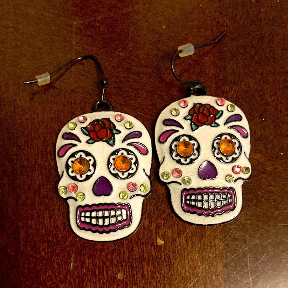 Sugar Skull Earring Set - bundle for discounted price.